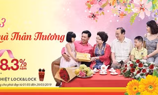 HDBank tung khuyến mại hấp dẫn tôn vinh ngày quốc tế phụ nữ 8/3 