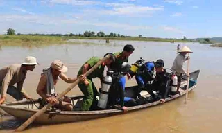 Lực lượng chức năng đang tập trung tìm kiếm nạn nhân