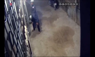 Sáu thanh niên dàn trận giữa đêm trộm xe Air Blade