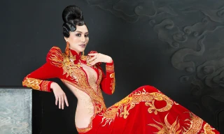 Trần Huyền Nhung đầu tư hình ảnh khủng xuất hiện trước công chúng.