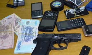 Tang vật thu giữ tại hiện trường