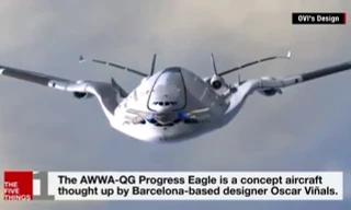 Máy bay ba tầng chở 800 hành khách