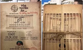 Nhiều dân mạng tỏ ra thích thú với thiệp cưới của đôi uyên ương Hữu Công - Thủy Tiên. Ảnh chụp màn hình. 