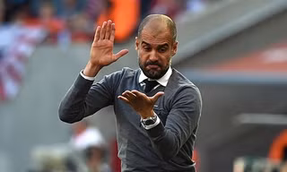 Guardiola muốn học trò tập trung vào từng trận đấu. Ảnh: PA.