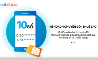 MobiFone sẵn sàng chuyển đổi đầu số thuê bao 11 số sang 10 số