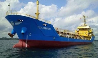 Hình ảnh tàu Vier Harmoni. Ảnh: MMEA