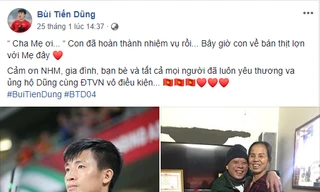 Ảnh trên faecbook của Bùi Tiến Dũng