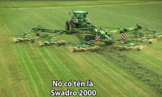 Cỗ máy thu gom cỏ lớn nhất thế giới