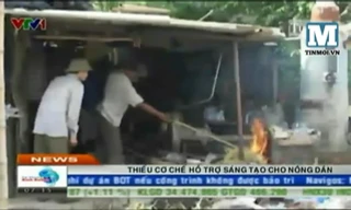 Lão nông Thái Bình chế tạo lò đốt rác ra... điện