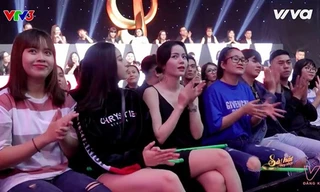 Cô gái được tìm kiếm sau khi xuất hiện trên sóng truyền hình. Ảnh chụp màn hình. 