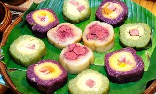 Biến tấu bánh tét Tết với đủ thứ nhân ngon lạ