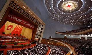 Đại hội đảng Cộng sản Trung Quốc lần thứ 19 ở Bắc Kinh. Ảnh: Xinhua. 