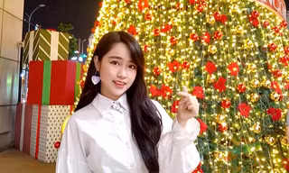 Hot girl Việt đón Giáng sinh ra sao?