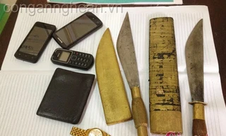 Một số tang vật thu giữ trong chuyên án 414C