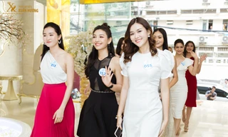Dàn nhan sắc lọt vào chung khảo phía Bắc Miss World Vietnam 2019 đã có mặt tại Thâm mỹ viện Xuân Hương để được tư vấn và chăm sóc hình thể.
