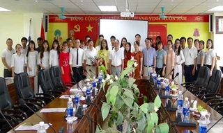 Lễ kết nạp Đảng cho sinh viên năm 2017