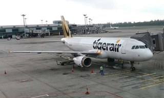 Một máy bay của Tigerair. Ảnh: Strait Times.