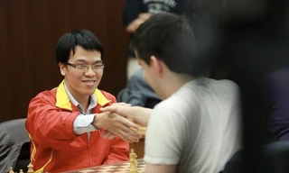 Quang Liêm đang khởi đầu ấn tượng ở giải đấu đầu tiên kể từ sau HDBank 2017 hồi tháng 3. Ảnh: FIDE.