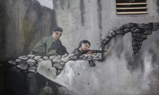 Dòng sơn trang trí từ thương hiệu Dulux của AkzoNobel đã khắc họa thành công hình ảnh Cảnh Dương là pháo đài kháng chiến anh hùng của tỉnh Quảng Bình