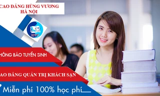 Cao đẳng quản trị khách sạn Hà Nội Miễn 100% học phí năm 2019