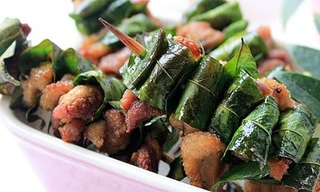 Những món ăn dậy mùi chuẩn vị nhờ lá móc mật