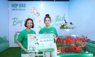 Ngô Thanh Vân là đại sứ thương hiệu mới của Anlene, cùng đồng hành trong chiến dịch “Bay nhảy thỏa thích”