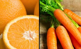 Không nên ăn cà rốt cùng với cam. Ảnh: Boldsky.
