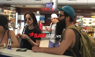 Đạo diễn phim ‘Kong’ ôm eo Yaya Trương Nhi ở sân bay Cam Ranh