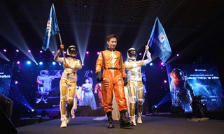 Ông Dương Quốc Tuấn, TGĐ Tập đoàn Austdoor tại giây phút quan trọng của sự kiện