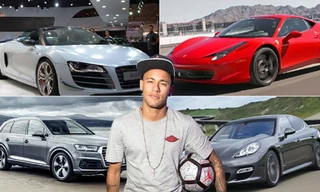 'Điểm danh' xế khủng của ngôi sao Neymar