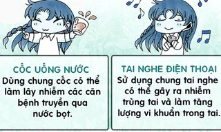 7 dụng cụ cá nhân không nên dùng chung