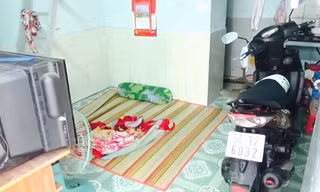 Bên trong căn phòng trọ 