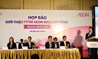 Trung tâm thương mại thứ hai của Aeon tại Hà Nội dự kiến đi vào hoạt động trong tháng 11 tới.