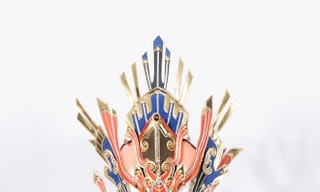 Trang phục dân tộc về mẹ Âu Cơ của Oanh Lê tại cuộc thi Mrs International World 