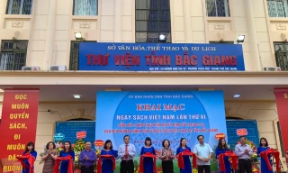 Khai mạc Ngày sách Việt Nam lần VI tỉnh Bắc Giang năm 2019