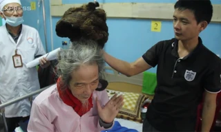 Cụ ông Quảng Bình 32 năm đội 'mũ tóc'