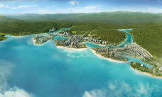 Tổng thể khu đô thị Halong Marina do BIM Group làm chủ đầu tư