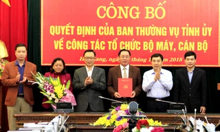 Hà Giang sáp nhập Văn phòng các ban đảng về Văn phòng Tỉnh ủy