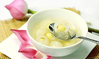 Chè hạt sen long nhãn ngon mát bổ