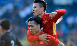 Trả lời truyền hình Trung Quốc, bộ đôi U23 Việt Nam đặt mục tiêu vô địch