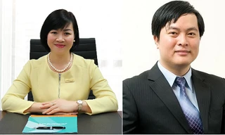 Bà Dương Thị Mai Hoa và ông Phạm Duy Hiếu.