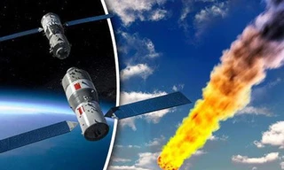  Trạm vũ trụ Thiên Cung-1 rơi trở lại bầu khí quyển Trái đất