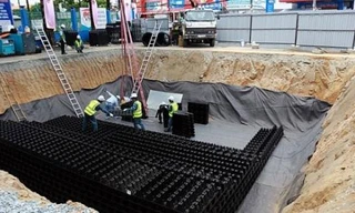 Lắp đặt hồ điều tiết ngầm ở TP.HCM