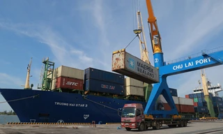  Dây chuyền sơn tĩnh điện tại nhà máy bus Thaco 