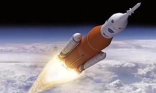 Minh họa tên lửa mạnh nhất tới nay. Ảnh: Boeing