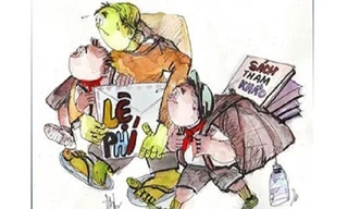 Các khoản thu trong nhà trường đã là gánh nặng đối với phụ huynh học sinh.