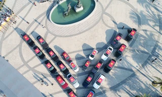 Gần 100 xe VinFast khởi động hành trình 1.000km chinh phục địa đầu Tổ quốc