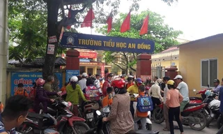 Giáo viên bắt nữ sinh uống nước giẻ lau bảng: Sẽ đuổi việc?