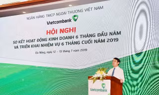 Ông Nghiêm Xuân Thành - Ủy viên BCH Đảng bộ Khối DNTW, Bí thư Đảng ủy, Chủ tịch HĐQT phát biểu khai mạc Hội nghị