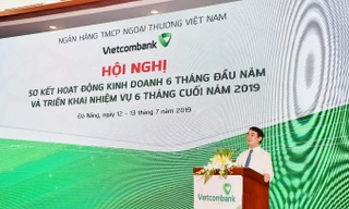 Ông Nghiêm Xuân Thành - Ủy viên BCH Đảng bộ Khối DNTW, Bí thư Đảng ủy, Chủ tịch HĐQT phát biểu khai mạc Hội nghị